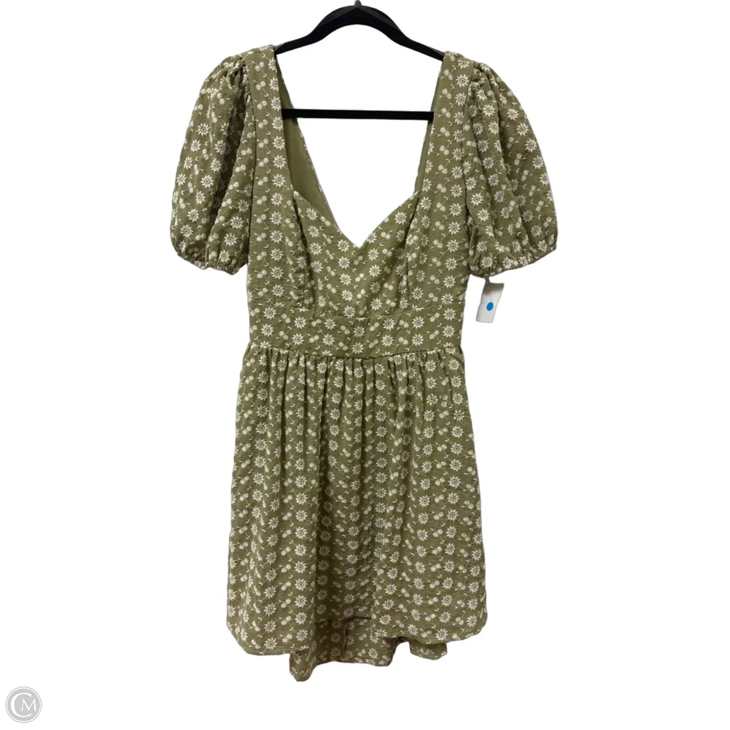 Dress Casual Short By Trixxi In Green, Size: Xl