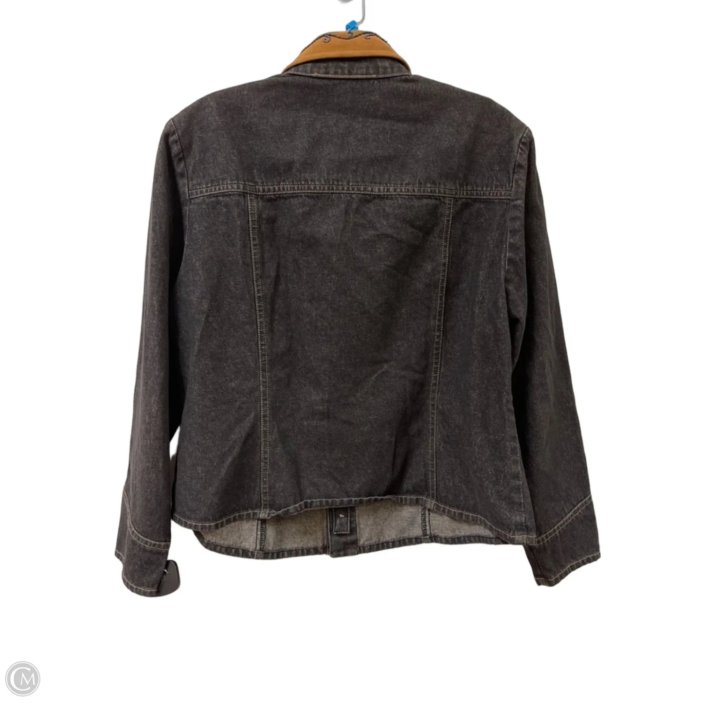 Jacket Denim By Double D Ranch In Black, Size: L