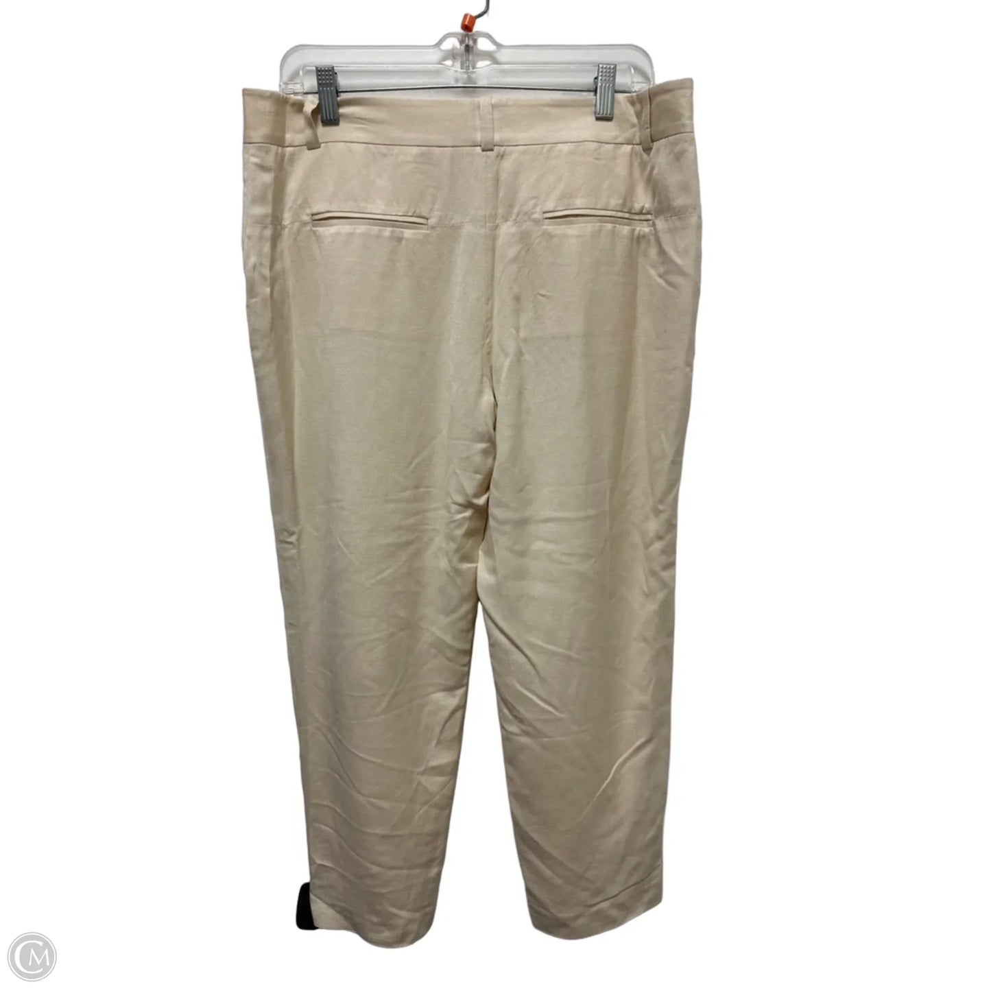 Pants Designer By Diane Von Furstenberg In Cream, Size: 12