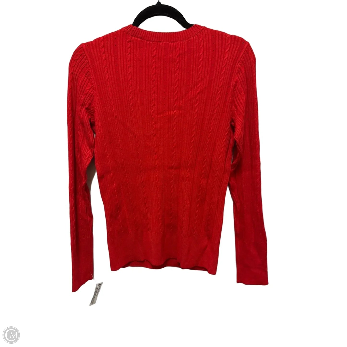 Sweater By Talbots In Red, Size: S