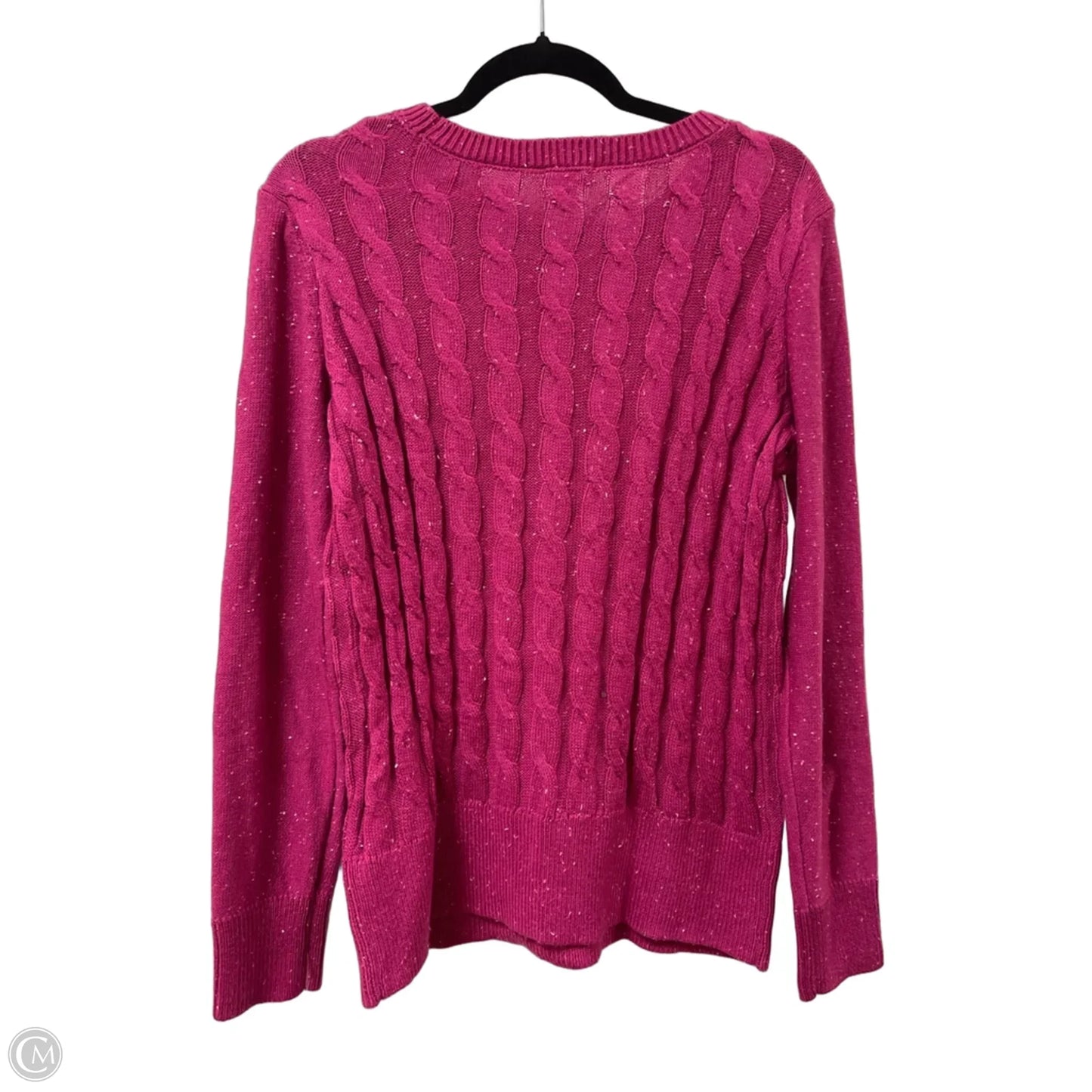 Sweater By Talbots In Pink, Size: S