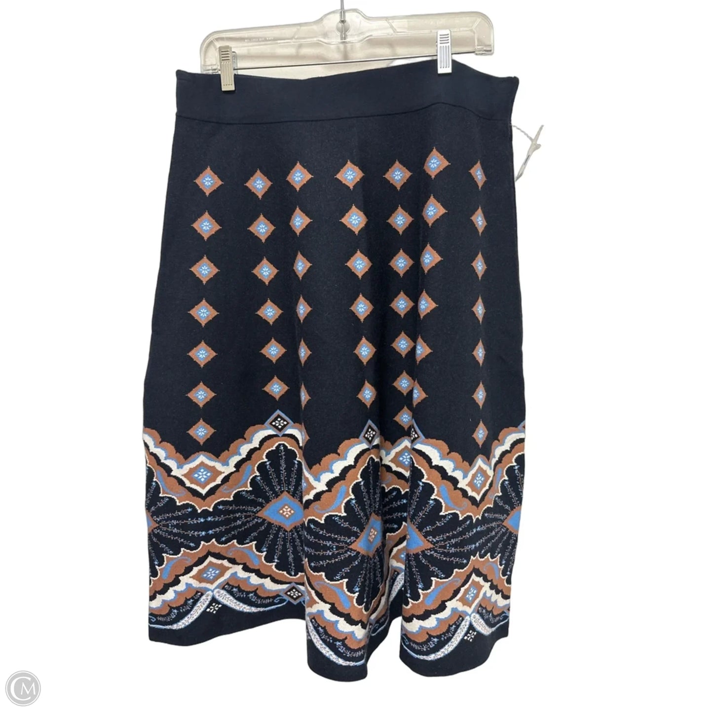 Skirt Midi By Talbots In Navy, Size: 10