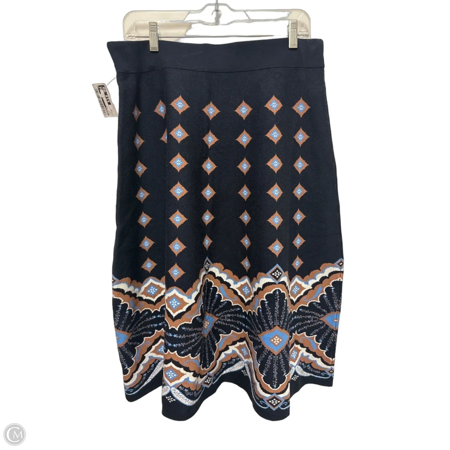 Skirt Midi By Talbots In Navy, Size: 10