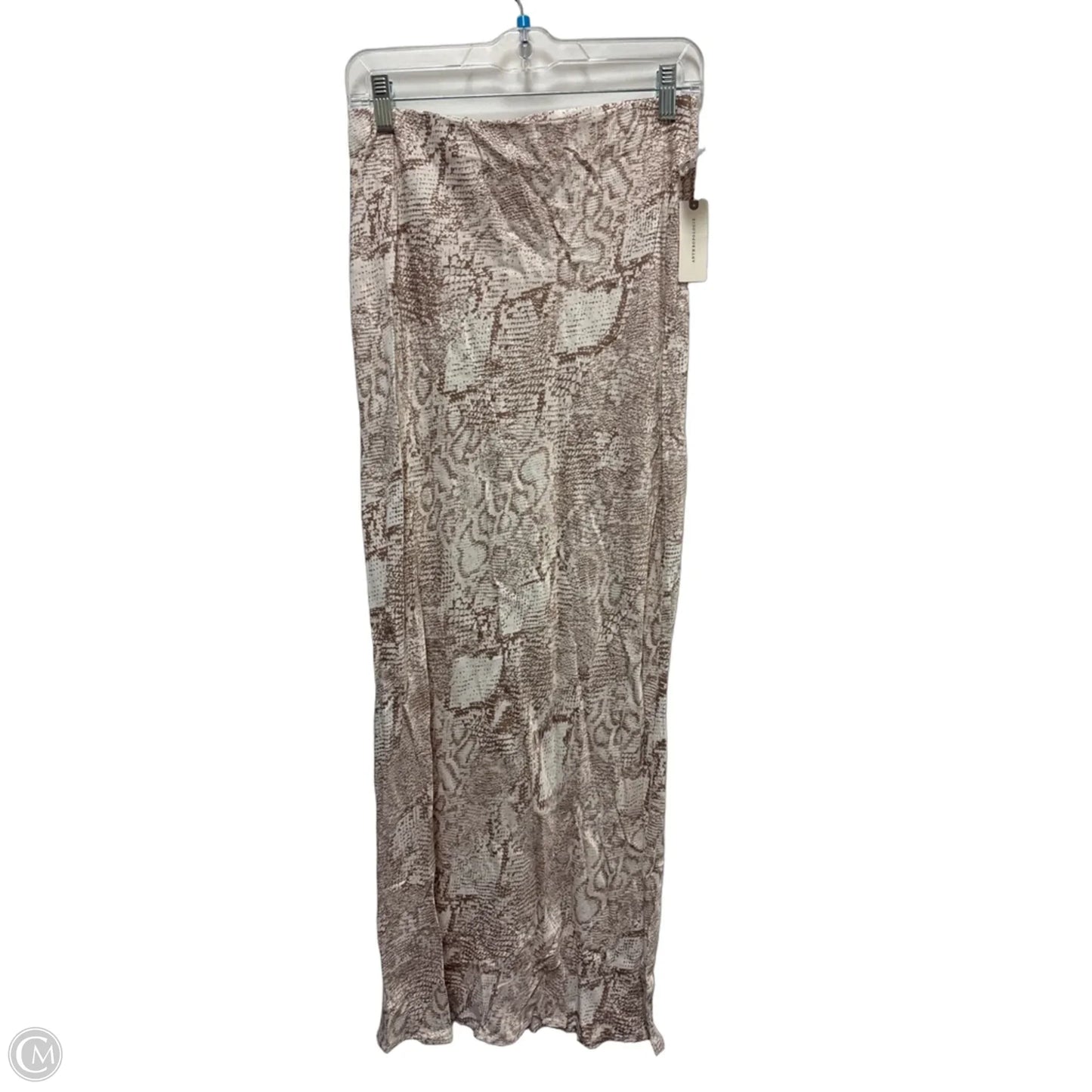 Skirt Maxi By Anthropologie In Tan, Size: 6
