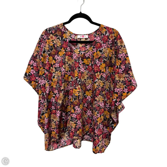 Tunic Short Sleeve By Buddy Love In Floral Print, Size: Xs
