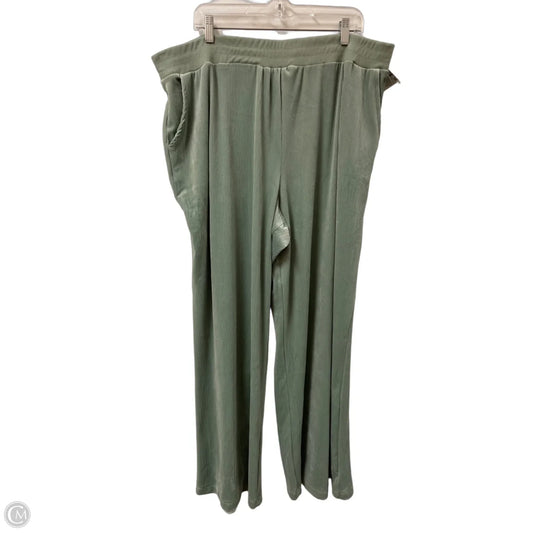 Pants Lounge By Cato In Green, Size: 3x