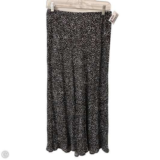 Skirt Maxi By Love Fire In Black & White, Size: 8