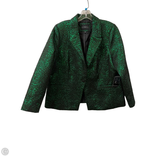 Blazer By Eloquii In Green, Size: 2x