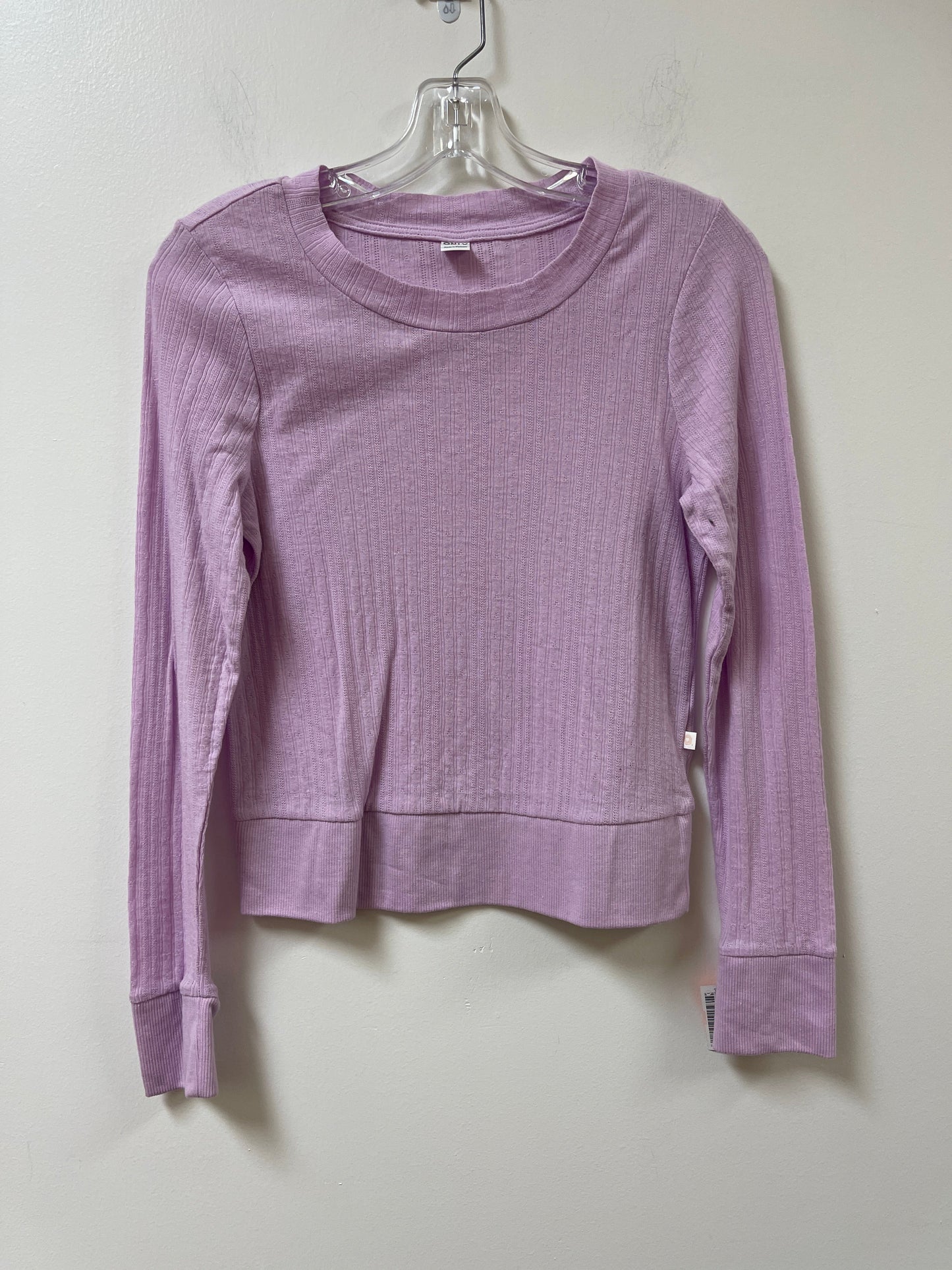 Top Long Sleeve By Old Navy In Purple, Size: S
