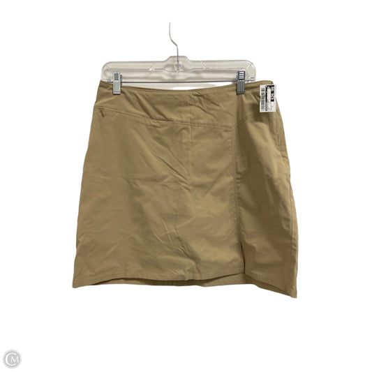 Athletic Skort By Patagonia In Tan, Size: 12
