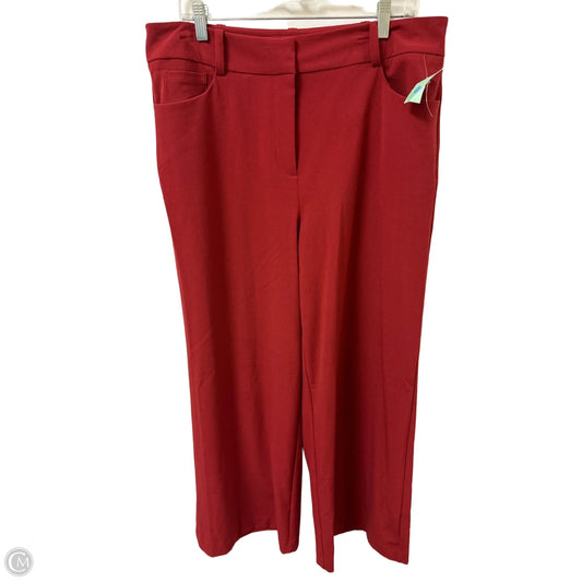 Pants Dress By New York And Co In Red, Size: 14