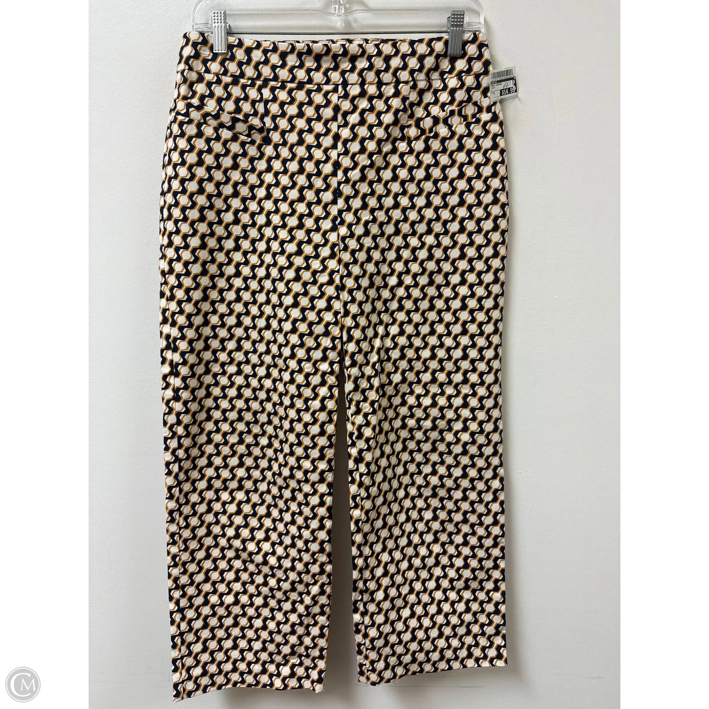 Pants Cropped By Chicos In Cream, Size: 6