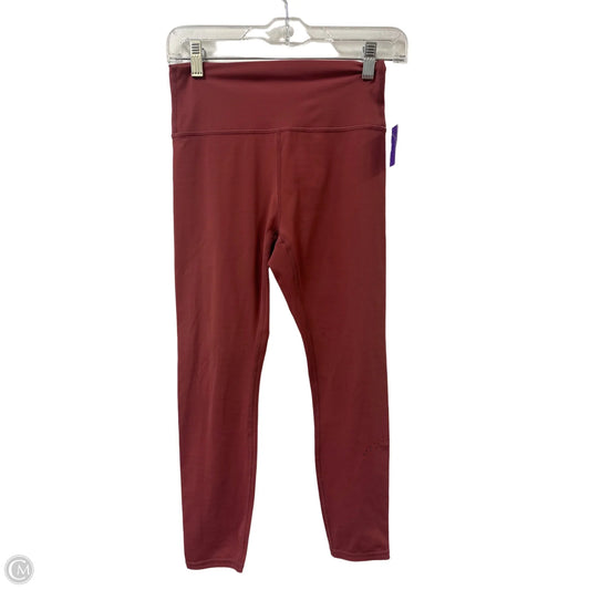 Athletic Capris By Zyia In Red, Size: M