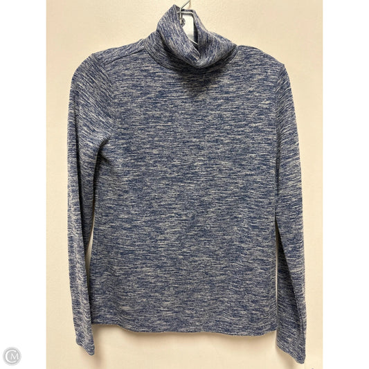 Top Long Sleeve By Ann Taylor In Blue, Size: Xs
