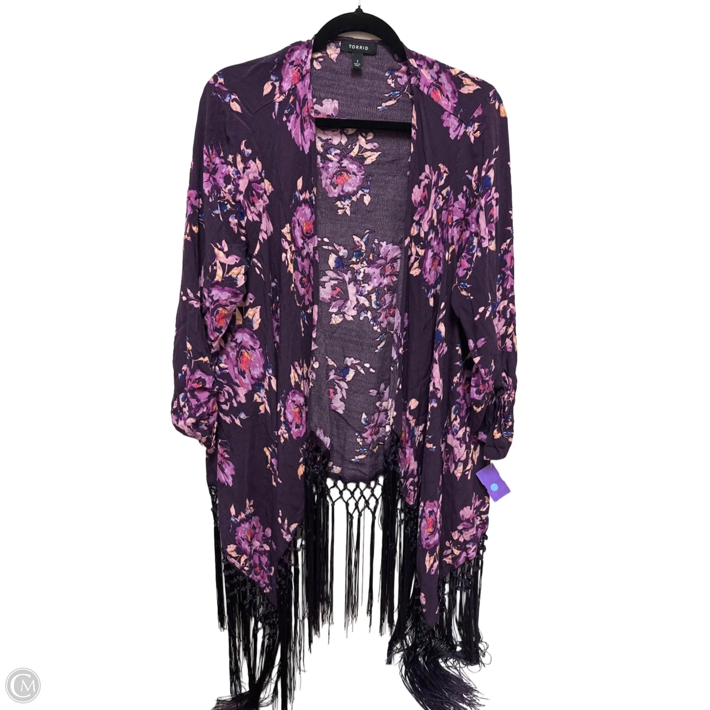Kimono By Torrid In Purple, Size: 1x