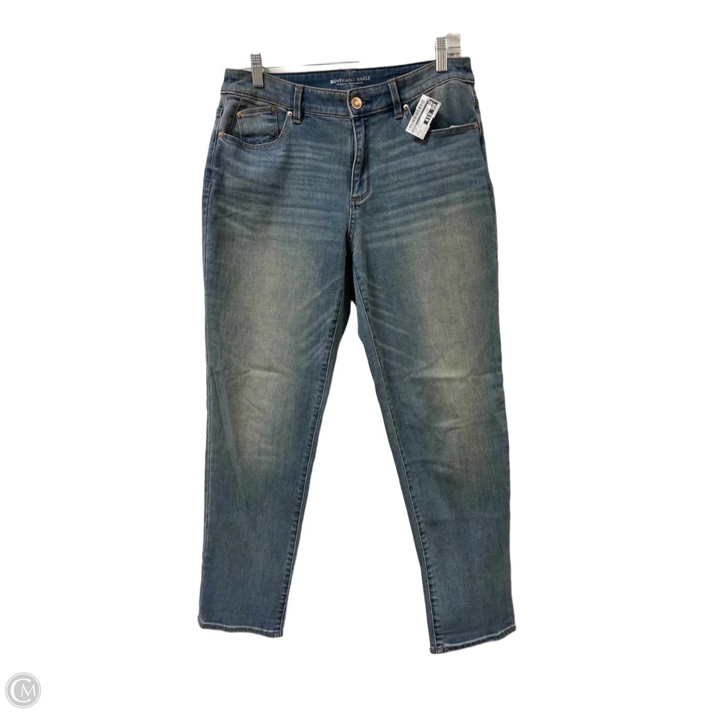 Jeans Skinny By Chicos In Blue Denim, Size: 4