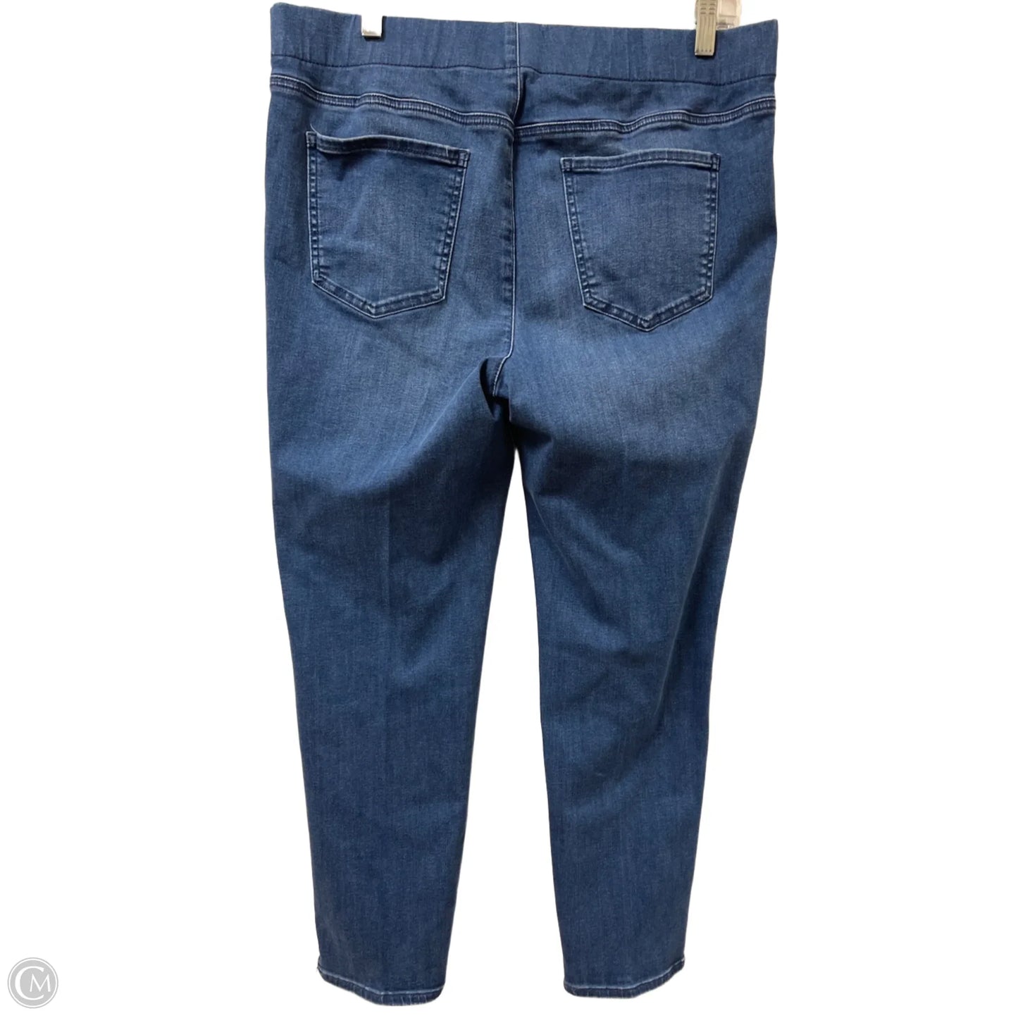 Jeans Straight By Not Your Daughters Jeans In Blue Denim, Size: 14