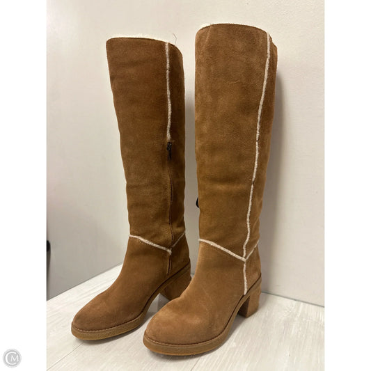 Boots Designer By Ugg In Tan, Size: 7