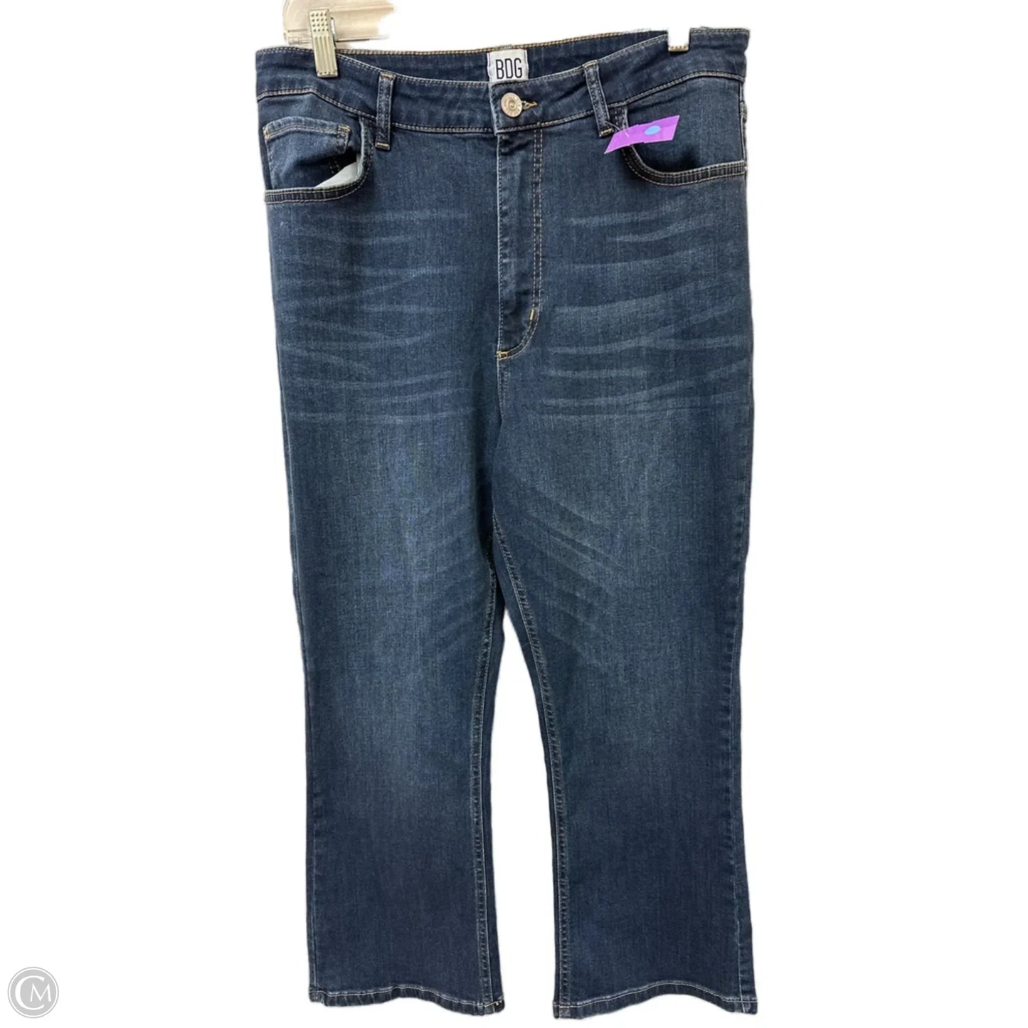 Jeans Boot Cut By Bdg In Blue Denim, Size: 14