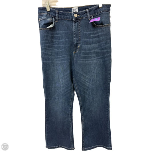 Jeans Boot Cut By Bdg In Blue Denim, Size: 14