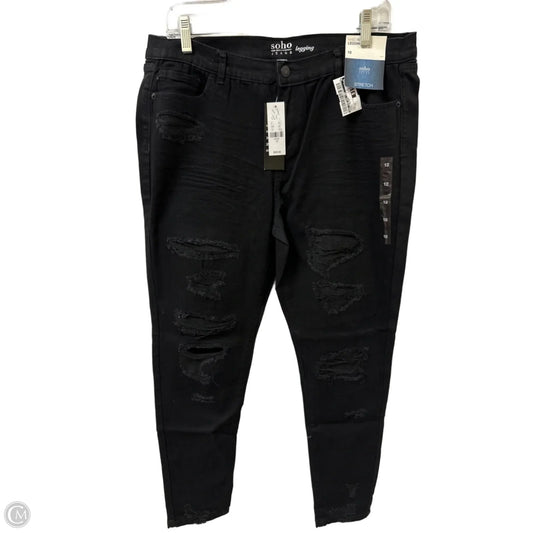 Jeans Skinny By New York And Co In Black, Size: 12