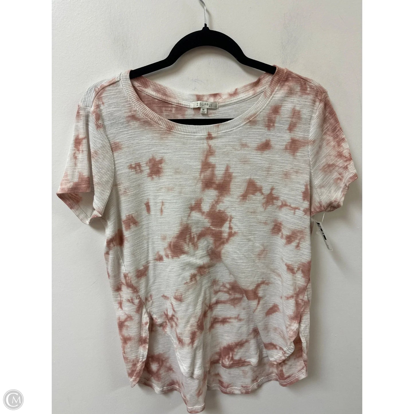 Top Short Sleeve Basic By Z Supply In Orange, Size: M