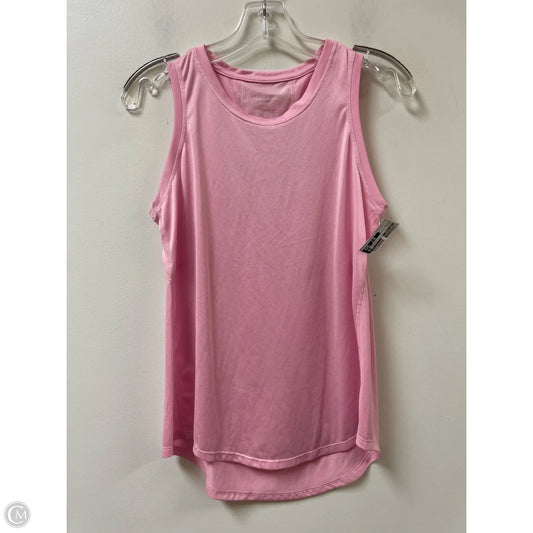Athletic Tank Top By Tek Gear In Pink, Size: S