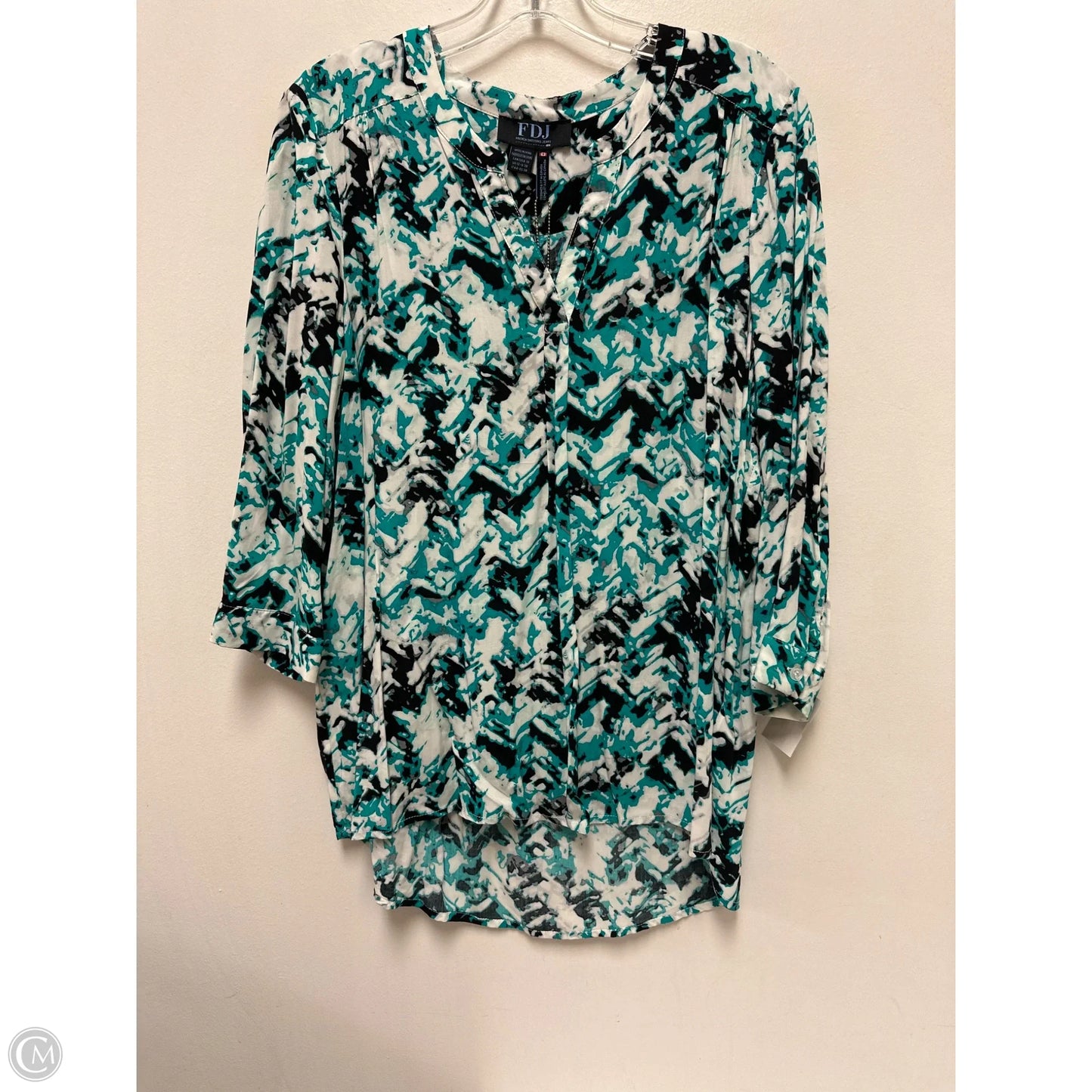 Top Long Sleeve By Clothes Mentor In Blue, Size: M