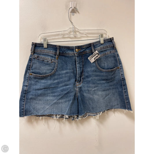 Shorts By Pilcro In Blue Denim, Size: 8