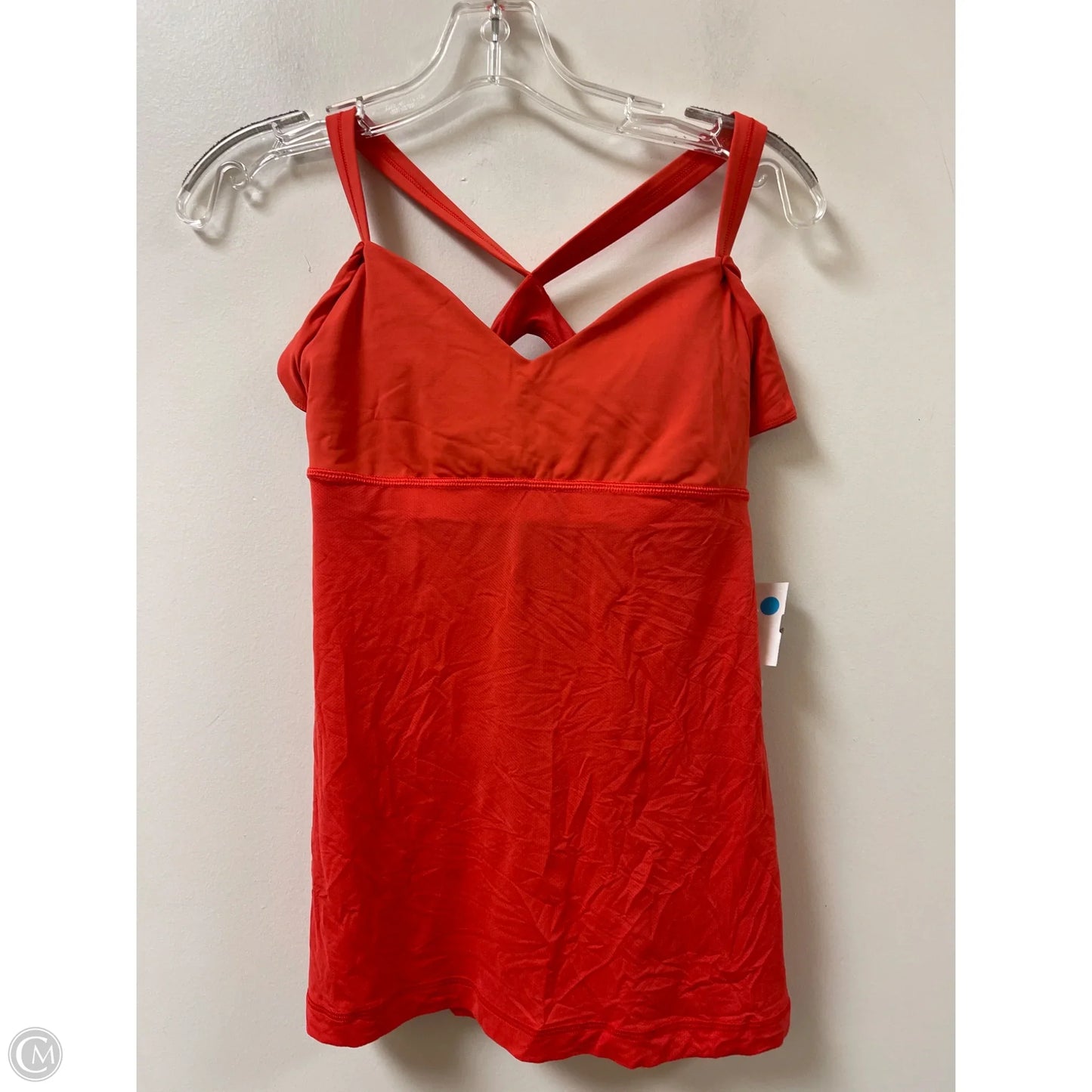 Athletic Tank Top By Lululemon In Orange, Size: 6