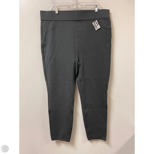 Pants Leggings By Spanx In Grey, Size: 22