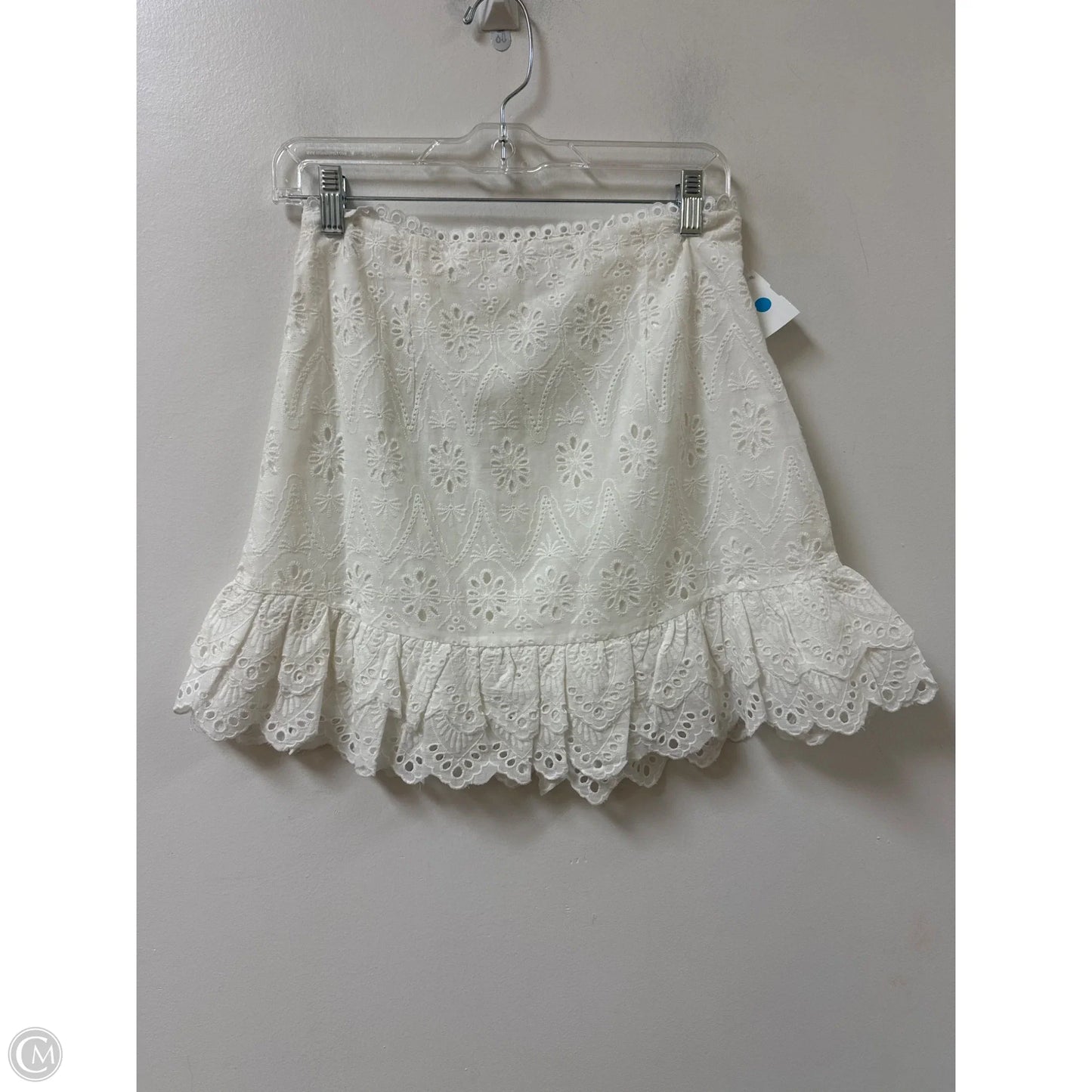 Skirt Mini & Short By Clothes Mentor In White, Size: M