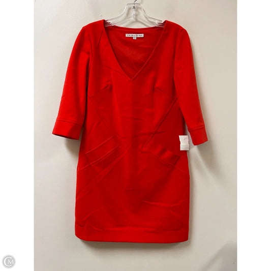 Dress Casual Short By Trina Turk In Orange, Size: S
