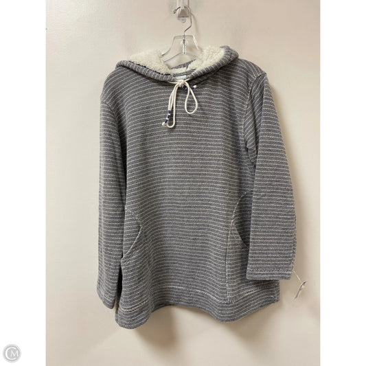 Sweatshirt Hoodie By J. Jill In Blue, Size: M