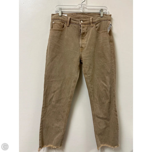 Jeans Straight By Gap In Brown, Size: 8