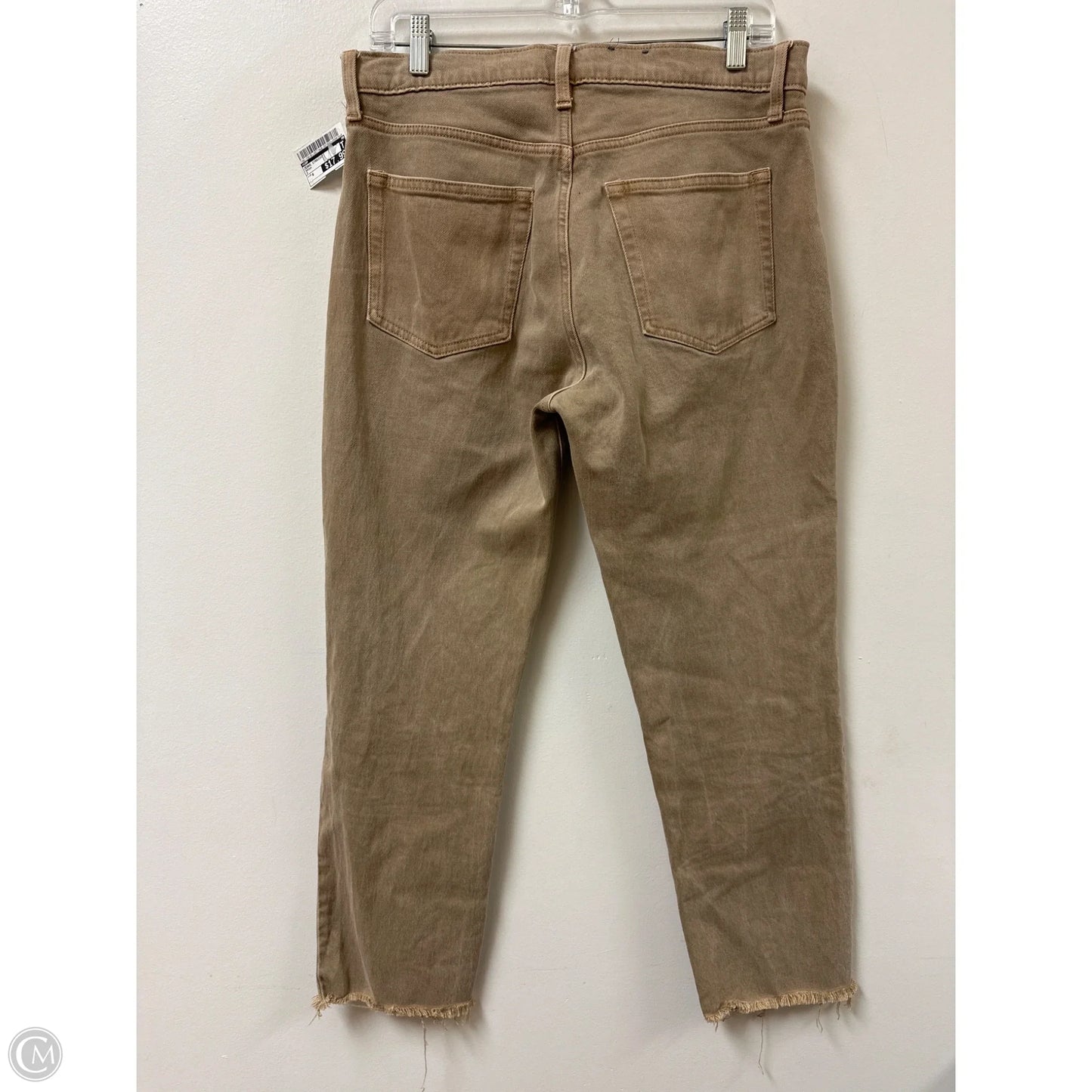 Jeans Straight By Gap In Brown, Size: 8