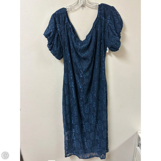 Dress Casual Short By Shein In Navy, Size: 4x