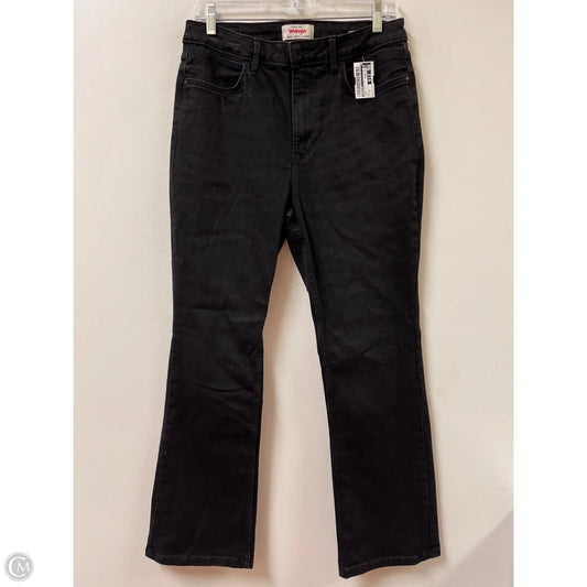 Jeans Boot Cut By Wrangler In Black, Size: 12