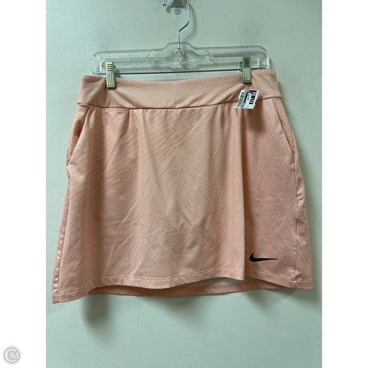 Athletic Skort By Nike Apparel In Pink, Size: M