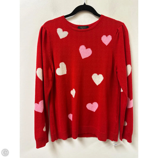 Sweater Cashmere By Charter Club In Red, Size: L