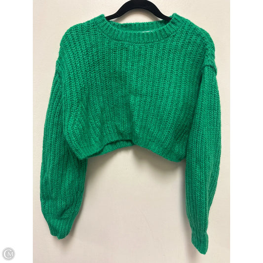 Sweater By Zara In Green, Size: S