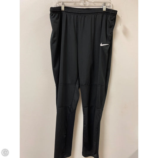 Athletic Pants By Nike In Black, Size: Xl