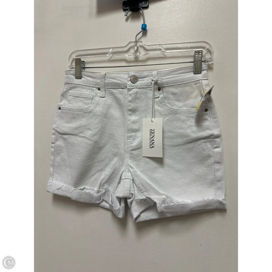 Shorts By Zenana Outfitters In White, Size: 4