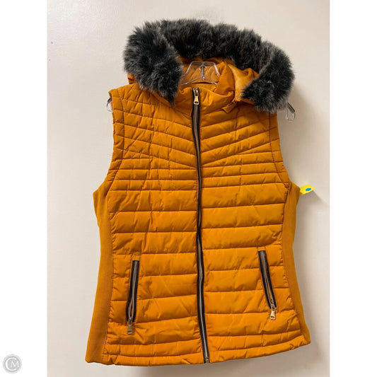 Vest Puffer & Quilted By Clothes Mentor In Yellow, Size: M