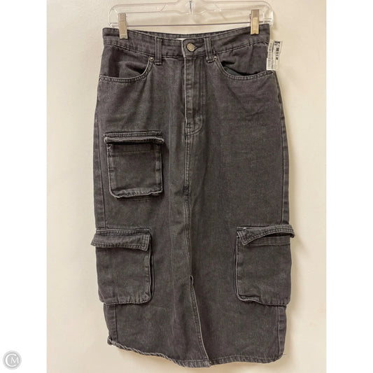 Skirt Midi By Clothes Mentor In Black, Size: 4