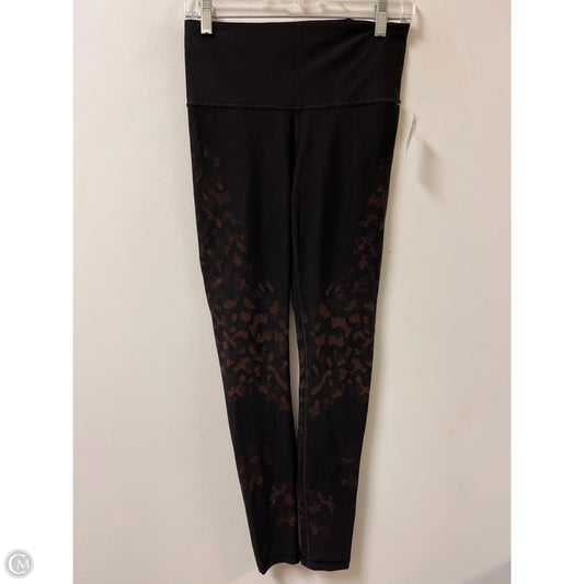 Athletic Leggings By Lululemon In Black, Size: 8