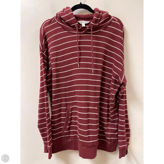 Sweatshirt Hoodie By Market & Spruce In Red, Size: 2x