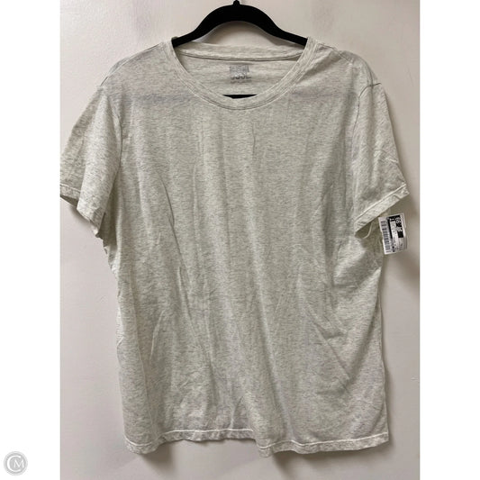 Top Short Sleeve Basic By 32 Degrees In Grey, Size: Xl