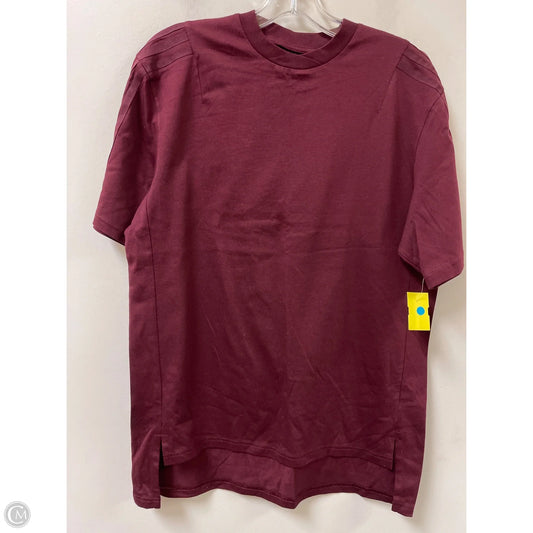 Athletic Top Short Sleeve By Ivy Park In Red, Size: Xs