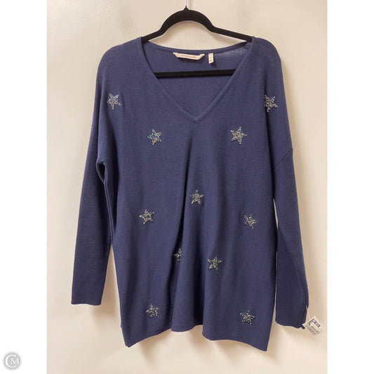 Sweater By Soft Surroundings In Blue, Size: M